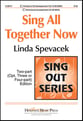 Sing All Together Now Two-Part choral sheet music cover